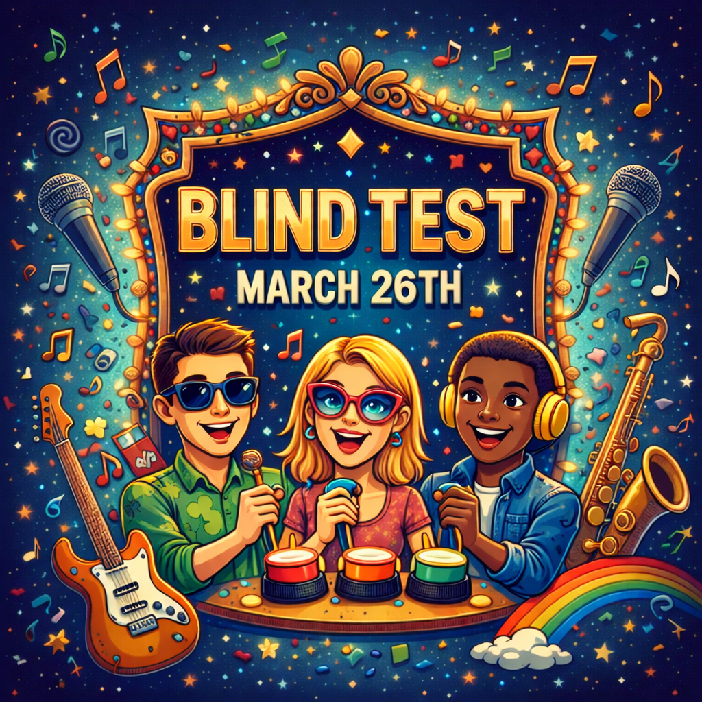 Soirée Blind Test le 26 mars